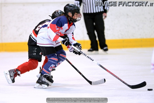 2014-10-11 Aosta-Hockey Milano Rossoblu U14 0720 Mattia Bozzi